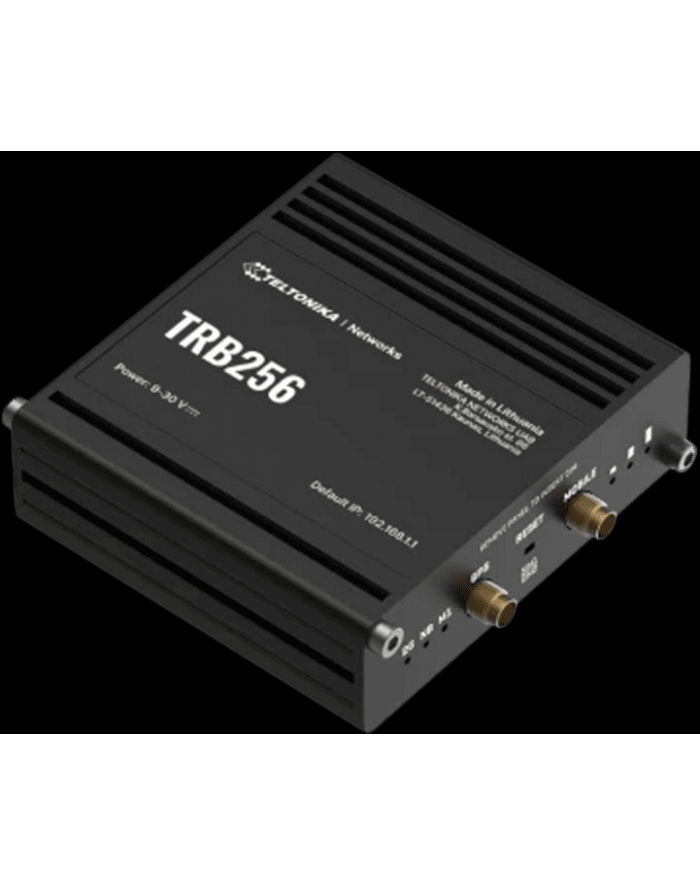 teltonika Router TRB256 bramka LTE(CatM1/NB2),eGPRS,2xSIM,Ethernet,RS232/485 główny