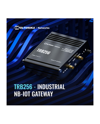 teltonika Router TRB256 bramka LTE(CatM1/NB2),eGPRS,2xSIM,Ethernet,RS232/485