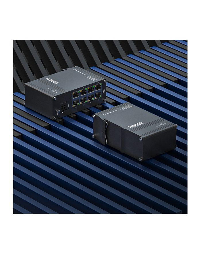 teltonika Switch TSW030 8xRJ45 porty 10/100Mbps DIN główny