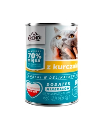 Frendi puszka dla kota z kurczakiem w sosie 400 g nr 1