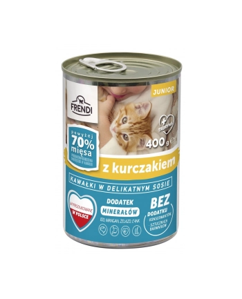 Frendi puszka dla kota (junior) z kurczakiem 400 g nr 1