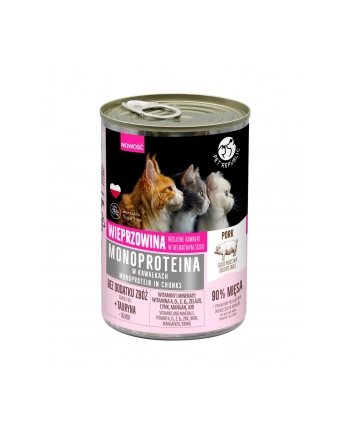 PetRepublic MONOPROTEINA dla kota wieprz sos 400 g nr 1