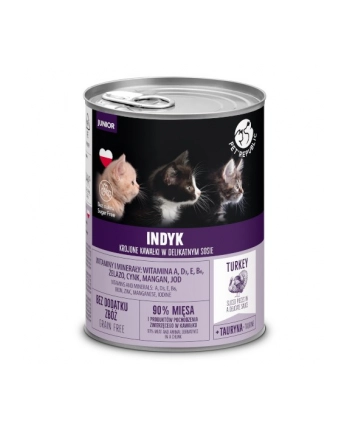 PetRepublic dla kota (junior) z indykiem 400 g nr 1