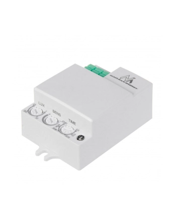 Czujnik ruchu Maclean MCE316, mikrofalowy, zasięg 8m, max. obciążenie 1200W, IP20, 5.8 GHz nr 1