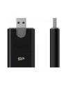 Czytnik kart pamięci Silicon Power Combo USB 3.2 Gen 1 SD/microSD/MMC czarny - nr 1