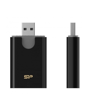 Czytnik kart pamięci Silicon Power Combo USB 3.2 Gen 1 SD/microSD/MMC czarny nr 2