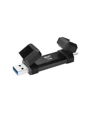 Dysk zewnętrzny SSD Silicon Power DS72 1TB USB-A USB-C 1050/850 MB/s Czarny nr 2