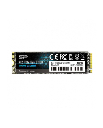 Dysk SSD Silicon Power A60 512GB PCIe Gen3x4 NVMe (2200/1600 MB/s) 2280 BULK nr 2