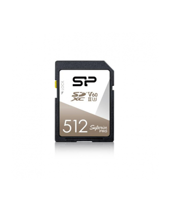 Karta pamięci Silicon Power SDXC Superior Pro 512GB (280/170 MB/s) UHS-II U3 V60