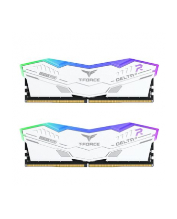 Pamięć DDR5 Team Group T-FORCE D-ELTA Alpha RGB 32GB (2x16GB) 600MHz CL38 1,25V Biała