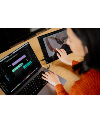 Monitor Verbatim 17,3'' PMT-17 Portable Touch HDMI USB 2.0 2xUSB-C Ultra HD 4K nr 2