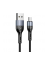 Kabel USB Usams U55 microUSB 1m czarny - nr 1