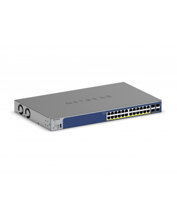 Switch zarządzalny Netgear GS728TXP-300(wersja europejska)S 24x1GbE 4xSFP+ PoE+ 190W