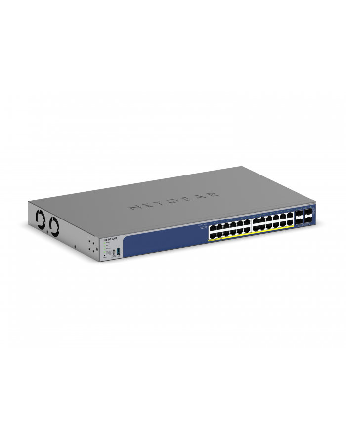 Switch zarządzalny Netgear GS728TXP-300(wersja europejska)S 24x1GbE 4xSFP+ PoE+ 190W główny