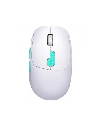 Mysz bezprzewodowa Defender NITTA MM-307 optyczna 1600dpi 2.4 GHz + Bluetooth biała AKUMULATOR nr 1