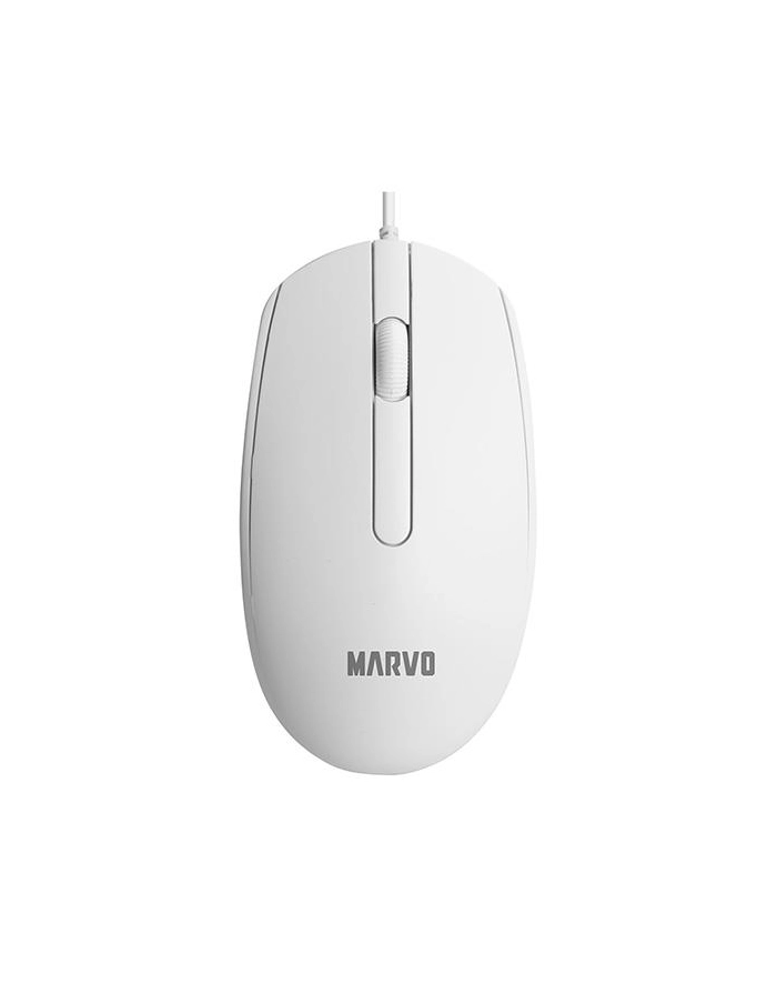 Mysz przewodowa Marvo MS003 WH Biała biurowa główny