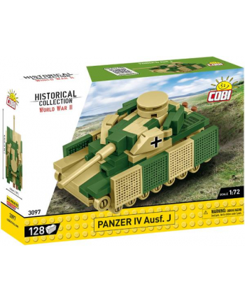 COBI 3097 Historical Collection WWII Czołg Panzer IV AUSF.J 128 kl.