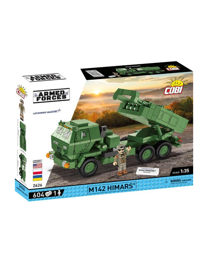 COBI 2626 Armed Forces M142 HIMARS 621 klocków główny