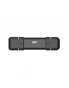 Dysk zewnętrzny SSD Silicon Power DS72 500GB USB-A USB-C 1050/850 MB/s Czarny - nr 3