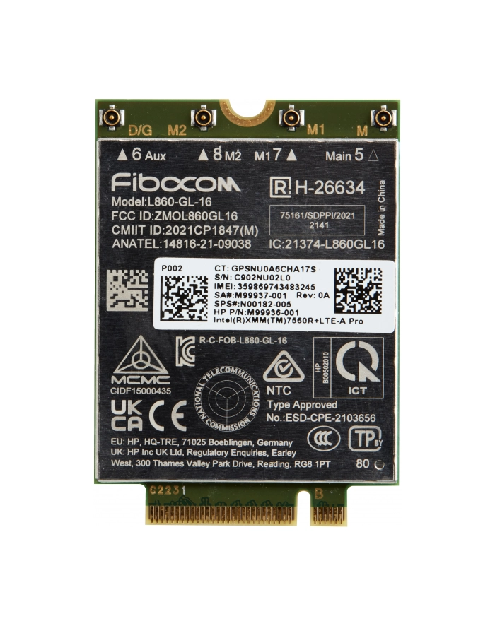 hp inc. HP 4G LTE-AP WWAN główny