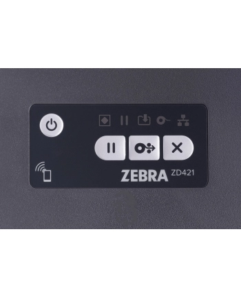 Zebra-drukarka etykiet termiczna ZD421 300dpi/USB nr 1