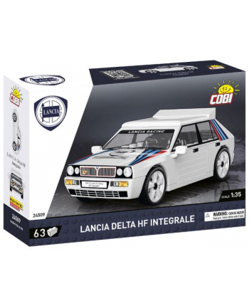 COBI 24509 Samochód Lancia Delta HF Integrale 63 klocki