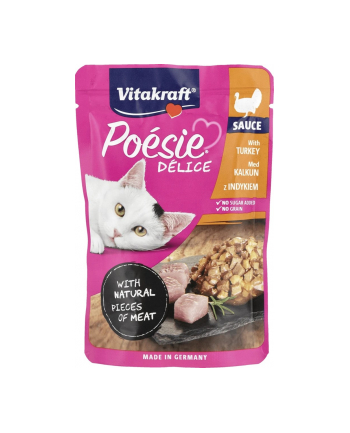 VITAKRAFT POESIE D-ELICE indyk dla kota 85g