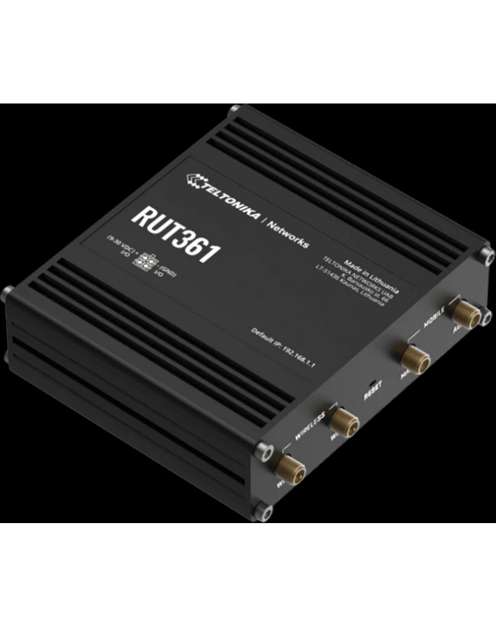 TELTONIKA NETWORKS RUT361 4G LTE Industrial Router główny