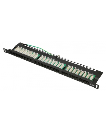 Extralink CAT6 UTP 0,5U | Patchpanel | 24 porty