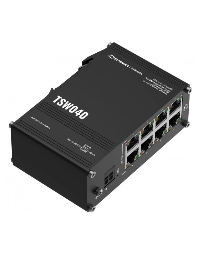 TELTONIKA NETWORKS TSW040 8-Port PoE+ Switch główny