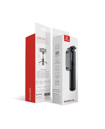 crong Kompaktowy selfie stick Bluetooth tripod nr 1