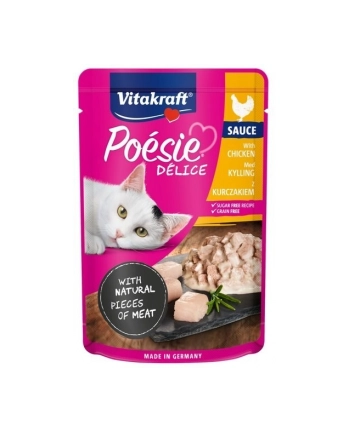 VITAKRAFT POESIE D-ELICE kurczak dla kota 85g