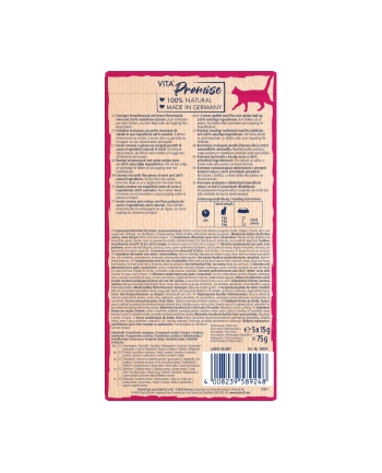 VITAKRAFT VITA NATURALS Liquid wołowina 5x15g nr 1
