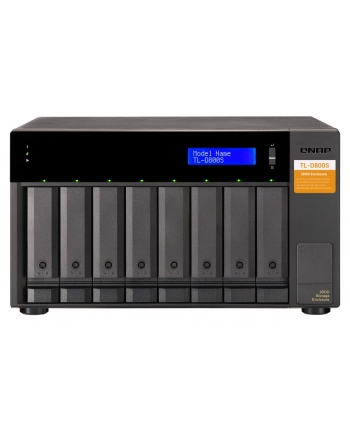 qnap Obudowa TL-D800S-(wersja europejska) 8 wnęk 3.5 cala SATA HDD JBOD nr 2