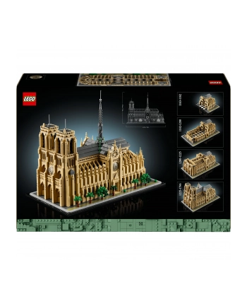 LEGO 21061 ARCHITECTURE Katedra Notre-Dame w Paryżu nr 2