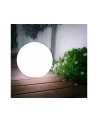 Solarna lampa wolnostojąca ogrodowa GreenBlue,  kula 15x15x48cm, bialy LED, GB121 - nr 11