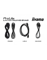 iiyama Monitor 75 cali LH7575UHS-B1AG, 24/7,IPS,ANDROID.11,4K,500cd/m2,WiFi,3xHDMI,DP,Daisy/Chain,2xUSB,2x10W,RJ45,iiSignage2,FailOver,SDM,4GB/32GB,metal,PIO - nr 74