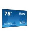 iiyama Monitor 75 cali LH7575UHS-B1AG, 24/7,IPS,ANDROID.11,4K,500cd/m2,WiFi,3xHDMI,DP,Daisy/Chain,2xUSB,2x10W,RJ45,iiSignage2,FailOver,SDM,4GB/32GB,metal,PIO - nr 87