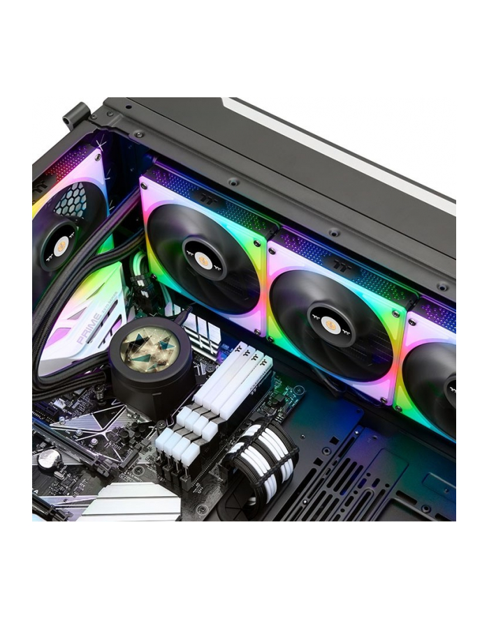 thermaltake Chłodzenie wodne - Toughliquid Ultra 420 RGB - 2.1' LCD, ToughFan RGB 140mm*3 główny