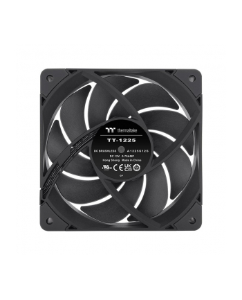 thermaltake Wentylator - TOUGHFAN 12cm Pro łożysko Hydrauliczne, max CFM, Black