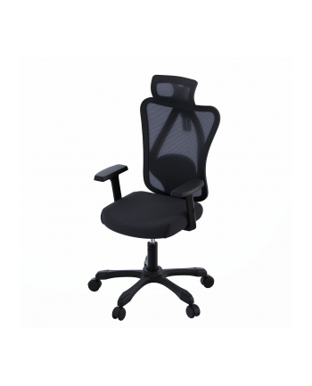 GEMBIRD BIUROWY FOTEL ERGONOMICZNY ONYX CZARNY