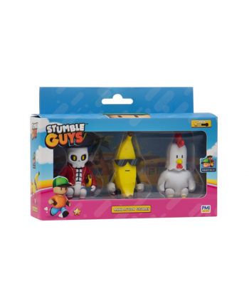 STUMBLE GUYS - MINI FIGURK - ZESTAW 3 FIGUREK VERB