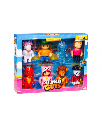 STUMBLE GUYS - MINI FIGURKI- D-ELUXE 8 FIGUREK VERB