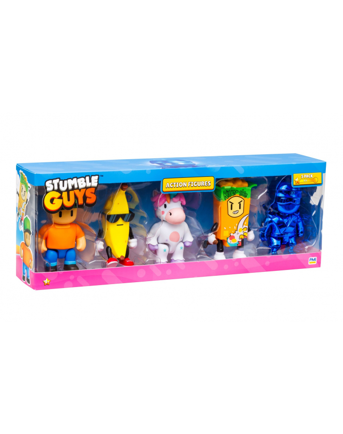 STUMBLE GUYS -  11,5 CM - ZESTAW 5 FIGUREK główny