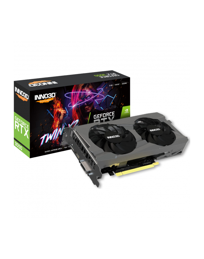 Karta graf INNO3D GEFORCE RTX 3050 6GB TWIN X2 główny