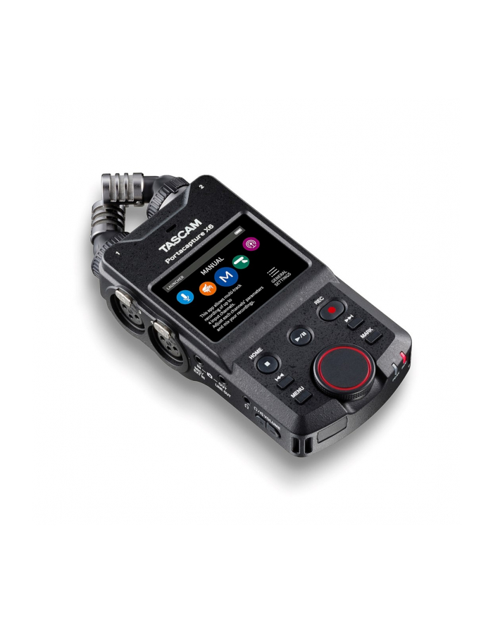 Tascam Portacapture X6 - Rejestrator i interfejs audio USB z 6 kanałami nagrywania główny
