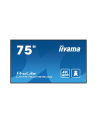 iiyama Monitor 75 cali LH7575UHS-B1AG, 24/7,IPS,ANDROID.11,4K,500cd/m2,WiFi,3xHDMI,DP,Daisy/Chain,2xUSB,2x10W,RJ45,iiSignage2,FailOver,SDM,4GB/32GB,metal,PIO - nr 60