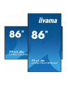 iiyama Monitor 85.6 calowy LH8675UHS-B1A, 24/7,IPS,ANDROID.11,4K,500cd/m2,WiFi,3xHDMI,DP,Daisy/Chain,2xUSB,2x10W,RJ45,iiSignage2,FailOver,SDM,4GB/32GB,metal, - nr 90