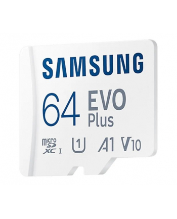 samsung Karta pamięci microSD MB-MC64SA (wersja europejska) EVO Plus 64GB + adapter