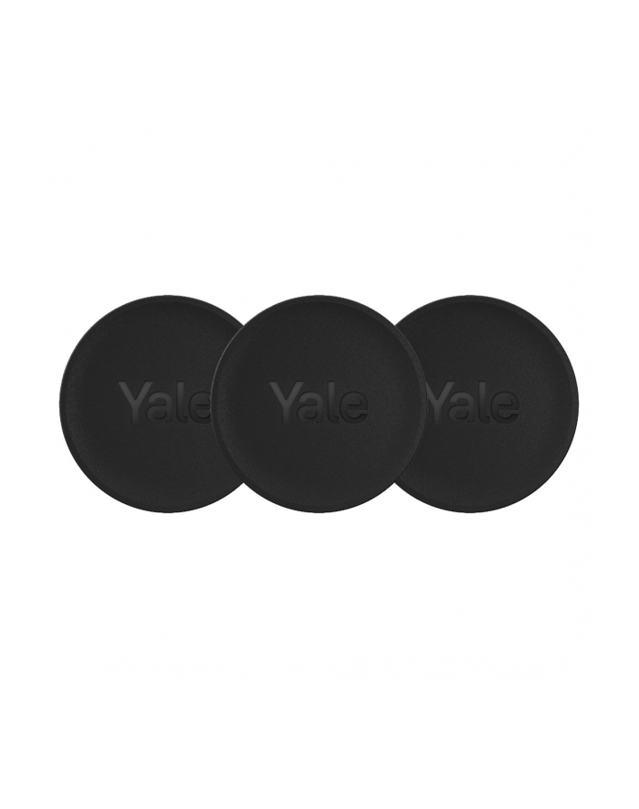 Yale Dot 3-Pack (Black) NFC Tag główny